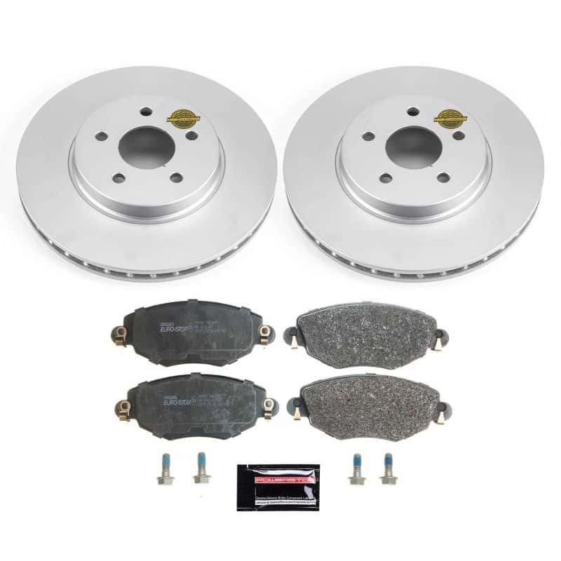 PowerStop — Power Stop 02-08 Jaguar X-Type Front Euro-Stop Brake Kit - view 1