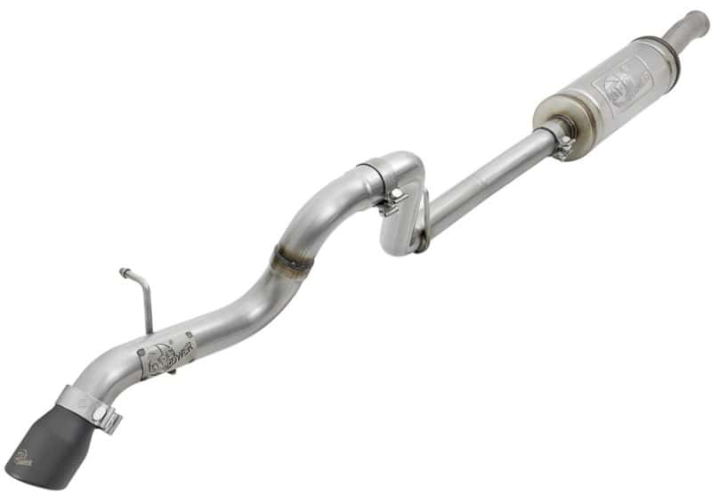 aFe — aFe MACH Force-Xp 2.5in 409SS Catback High-Tuck Exhaust 18-21 Jeep (JL) 3.6L 4-Door - Black Tip
Cat-Back Exhaust - view 2