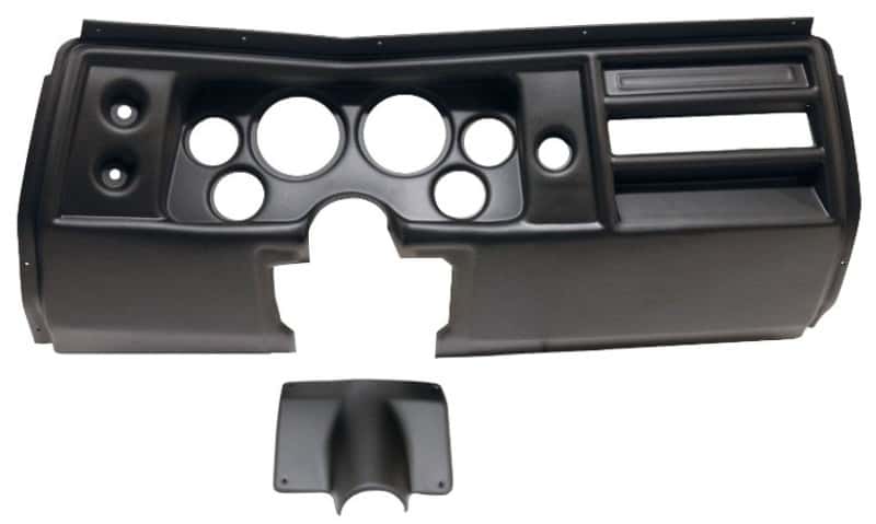AutoMeter — Autometer 1968 Chevrolet Chevelle No Vent Direct Fit Gauge Panel 3-3/8in x2 / 2-1/16in x4 - view 2