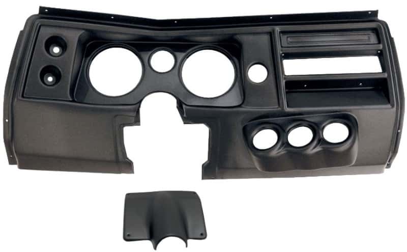 AutoMeter — Autometer 1968 Chevrolet Chevelle No Vent Direct Fit Gauge Panel 5in x2 / 2-1/16in x4 - view 2