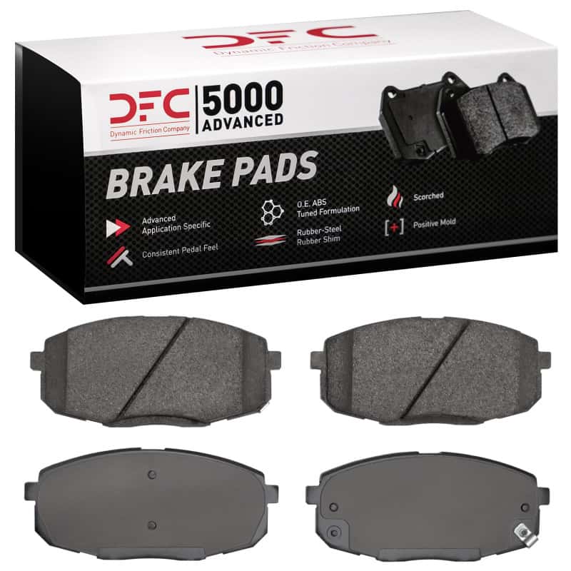 DFC — DFC 09-25 Hyundai Kona Front 5000 Advanced Ceramic Brake Pads
DFC Brake Pad Set - view 1