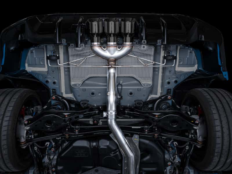 AWE Tuning — AWE Tuning 2023 Honda Civic Type R FL5 Track Edition Exhaust w/ Triple Diamond Black Tips
Track Exhaust - view 3