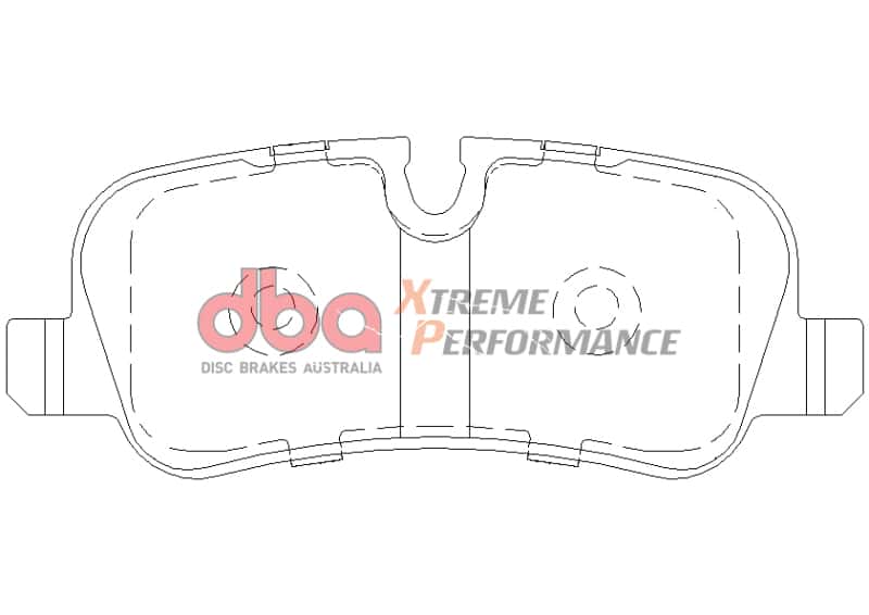 DBA — DBA 05-09 Land Rover LR3 XP Performance Rear Brake Pads
Brake Pad - view 2