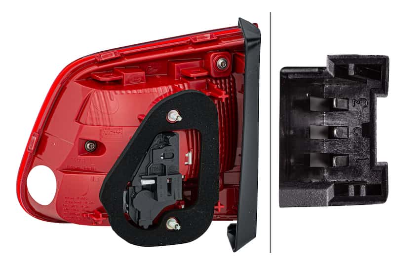 Hella — Hella 2012-2014 Volkswagen Tiguan Left Inner Tail Light
TLMP INNER LH VW TIG - view 3
