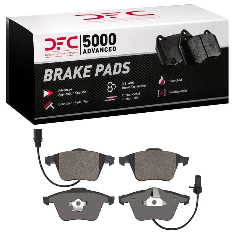 DFC — DFC 04-11 Audi A6 (USA/Canada) Front 5000 Advanced Low Metallic Brake Pads
DFC Brake Pad Set - view 1