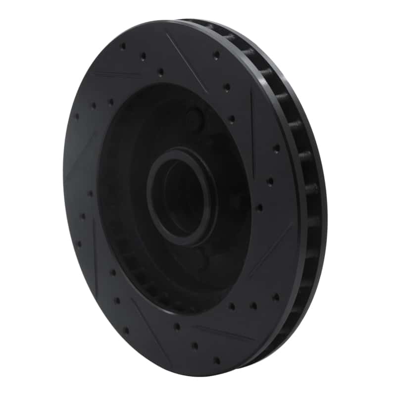 R1 Concepts — R1 88-94 Chevrolet C1500 Front Left Drilled & Slotted Black Brake Rotor
R1 Brake Rotor Drill - view 4