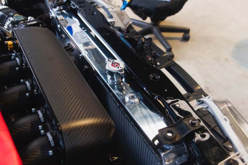 CSF — CSF 92-00 Honda Civic w/K-Swap V3 Radiator
CSF Radiator - view 3