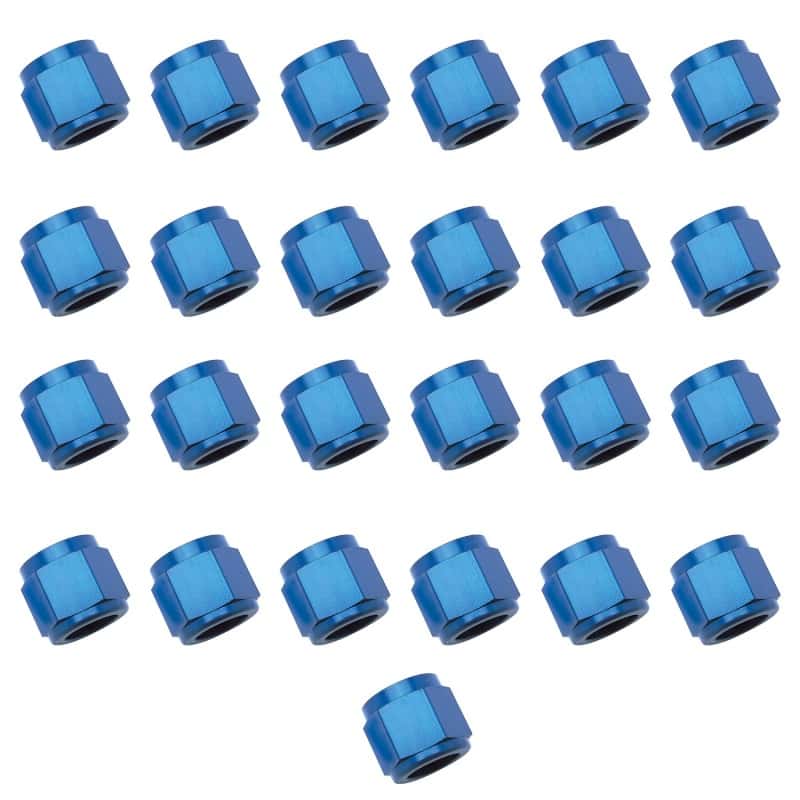 Russell — Russell Performance -6 AN Tube Nuts 3/8in dia. (Blue) (25 pcs.)
Adapter Fitting - view 1