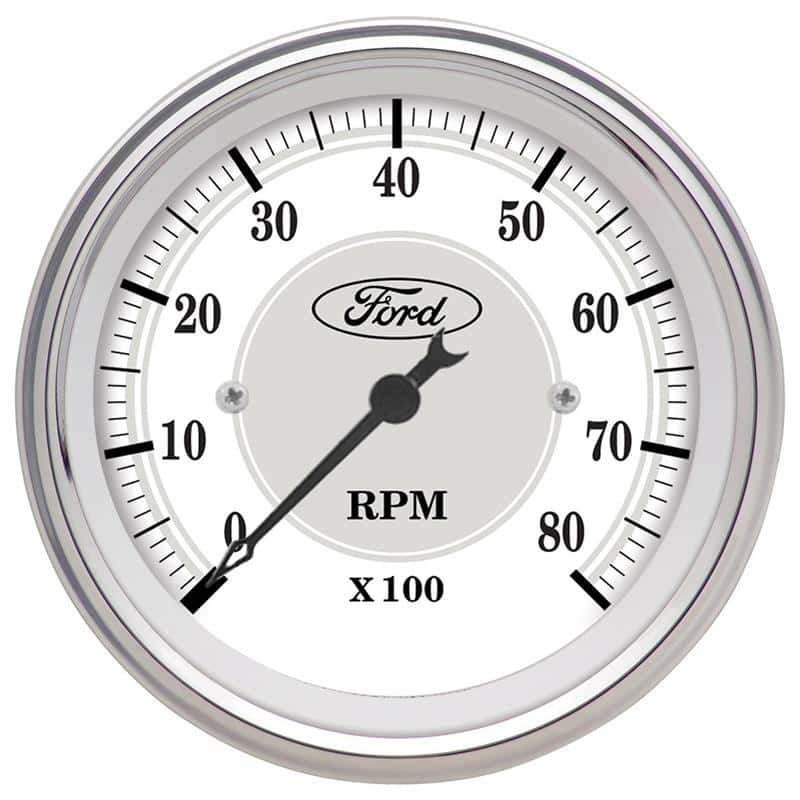 AutoMeter — Autometer 3 1/8in In-Dash 8000 RPM Incandescent Flood Lit Tachometer
3.1" TACH 8KRPM FM - view 1
