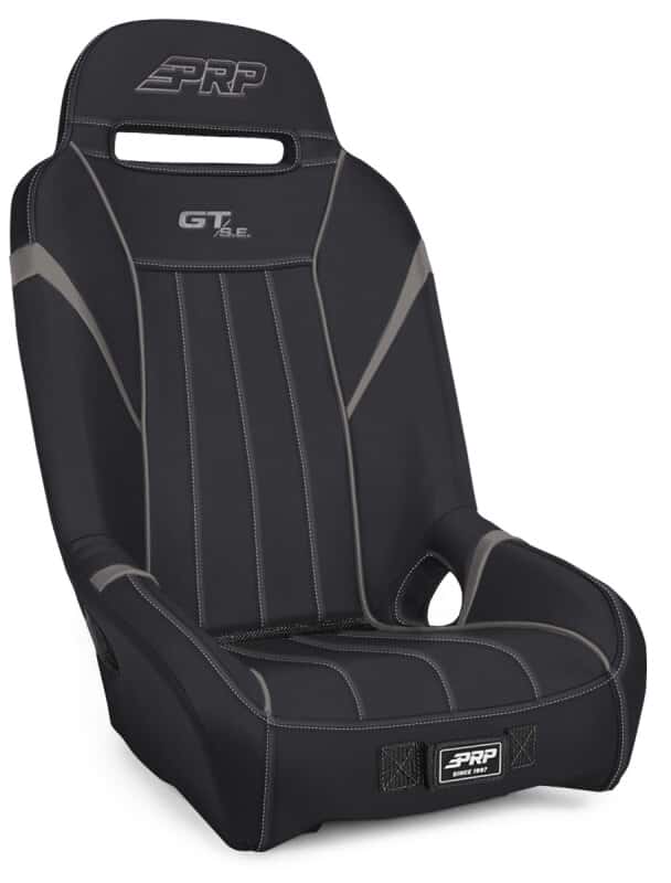 PRP Seats — PRP Polaris RZR PRO XP/PRO R/Turbo R GT/S.E. Suspension Seat- Black/Gray - view 2