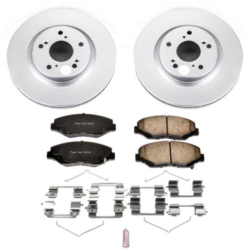 PowerStop — Power Stop 12-16 Honda CR-V Front Z17 Evolution Geomet Coated Brake Kit - view 1