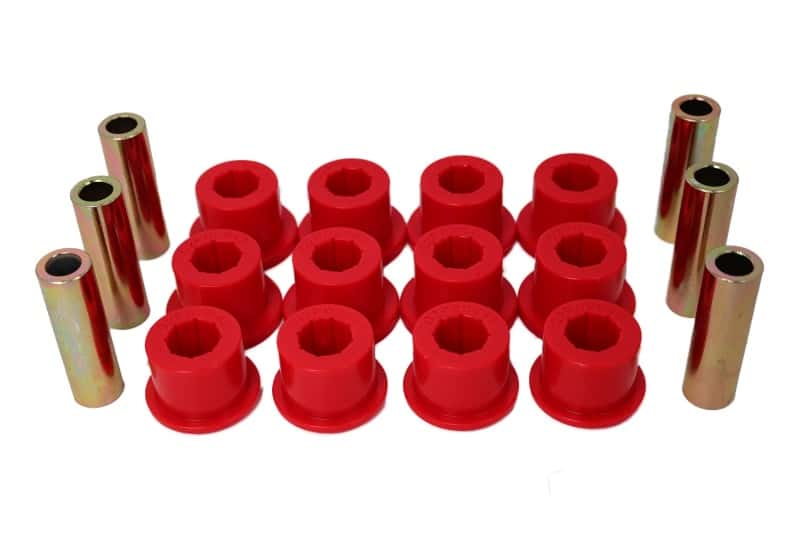 Energy Suspension — Energy Suspension 05-14 Toyota Tacoma Rear Leaf Spring Bushings - Red
Leaf Spring Bushing - view 2