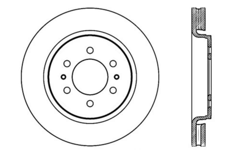 Stoptech — StopTech Slotted & Drilled Sport Brake Rotor
Slot/Drill Rotor - view 7