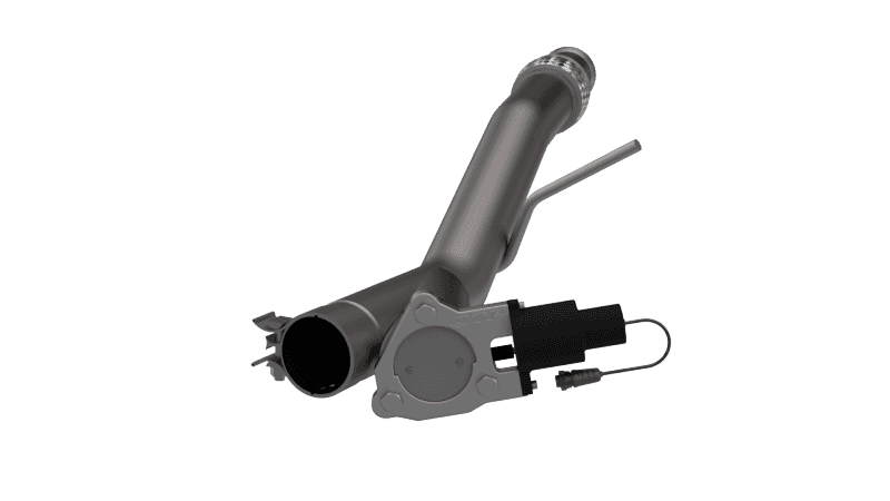 QTP — 2014-2018 Chevrolet Silverado & GMC Sierra 1500 QTP Aggressor Cutout Pipe - view 2