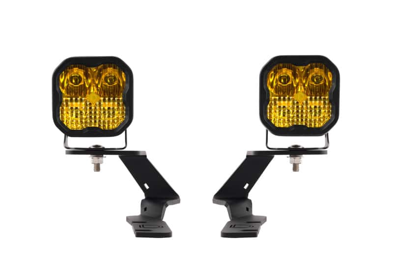 Diode Dynamics — Diode Dynamics 19-21 Ford Ranger Pro SS3 LED Ditch Light Kit - Yellow Combo - view 1