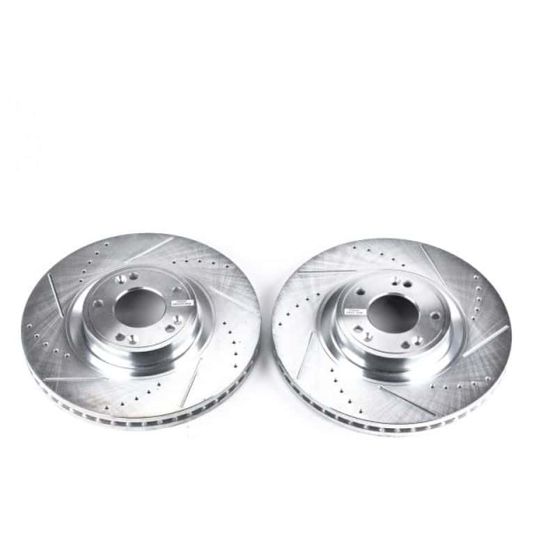 PowerStop — Power Stop 09-14 Hyundai Genesis Front Evolution Drilled & Slotted Rotors - Pair
PowerStop XPR - view 1