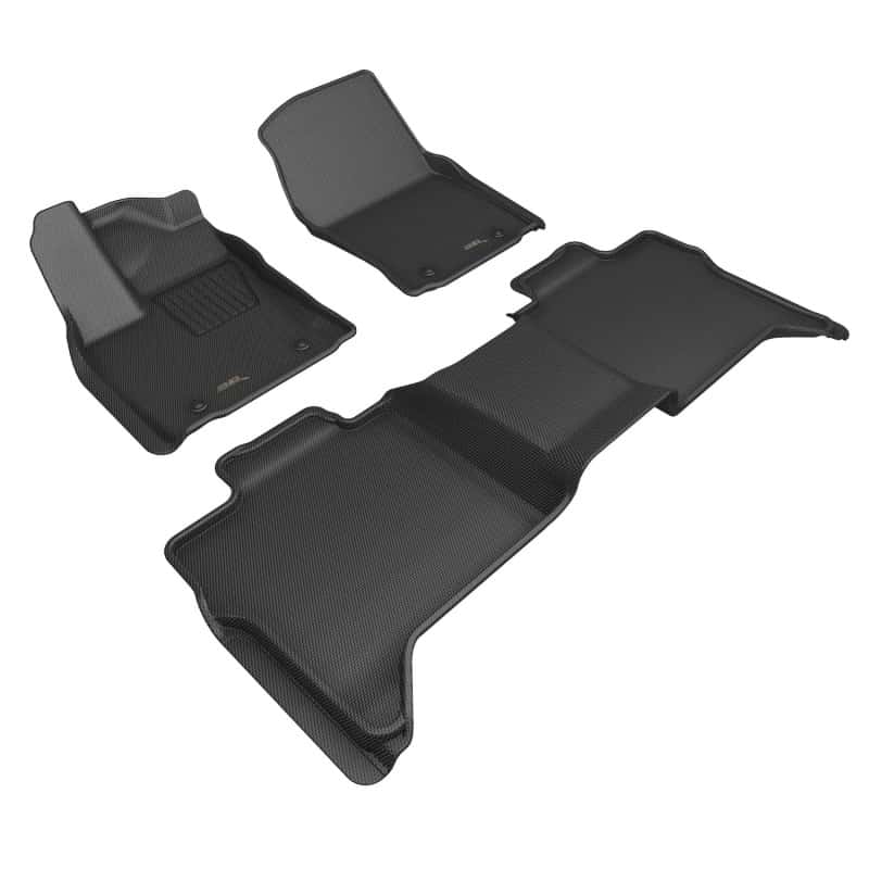 3D MAXpider — 3D MAXpider 2022+ Toyota Tundra Crew Max Kagu 1st & 2nd Row Floor Liner - Black
Floor Mat Set - view 1