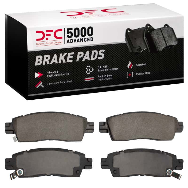 DFC — DFC 02-19 Buick Rainier Rear 5000 Advanced Ceramic Brake Pads
DFC Brake Pad Set - view 1