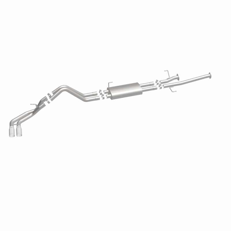 Magnaflow — MagnaFlow 14 Toyota Tundra V8 4.6L/5.7L Stainless C/b Exhaust Dual same side pass. rear tire
Cat-Back - view 5