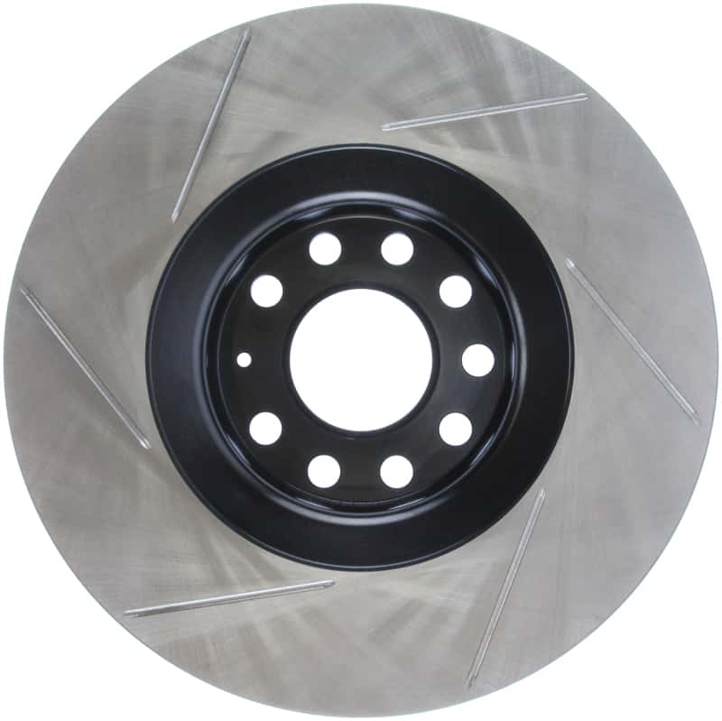 Stoptech — StopTech Power Slot 01-06 Audi Allroad / 05-09 A4 / 6/99-04 A6 / 99-02 S4 Left Front Slotted Rotor
Sport Slotted Rotor
Disc Brake Rotor - view 5