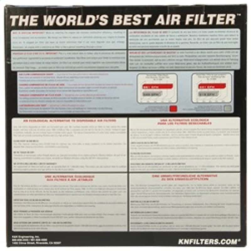 K&N Engineering — K&N 03 Audi A3 L4-1.6L Drop In Air Filter
Replacement Air Filt
Air Filter - view 14