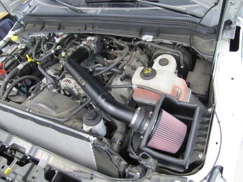 K&N Engineering — K&N 11-12 Ford F250/F350 SD 6.2L V8 High Flow Performance Intake
Performance Air Inta
Air Intake System - view 5