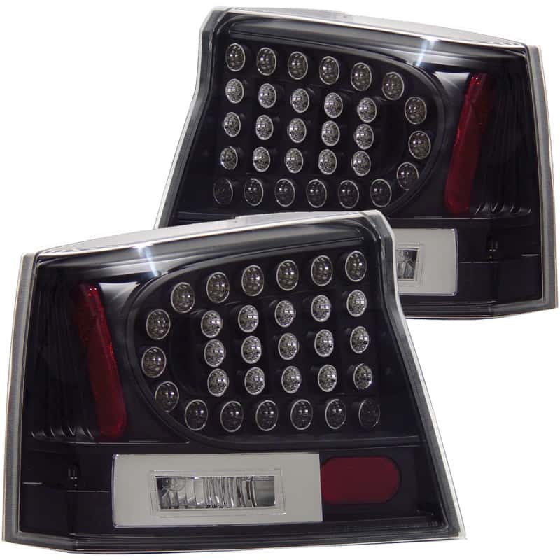 ANZO — ANZO 2006-2008 Dodge Charger LED Taillights Black - view 3