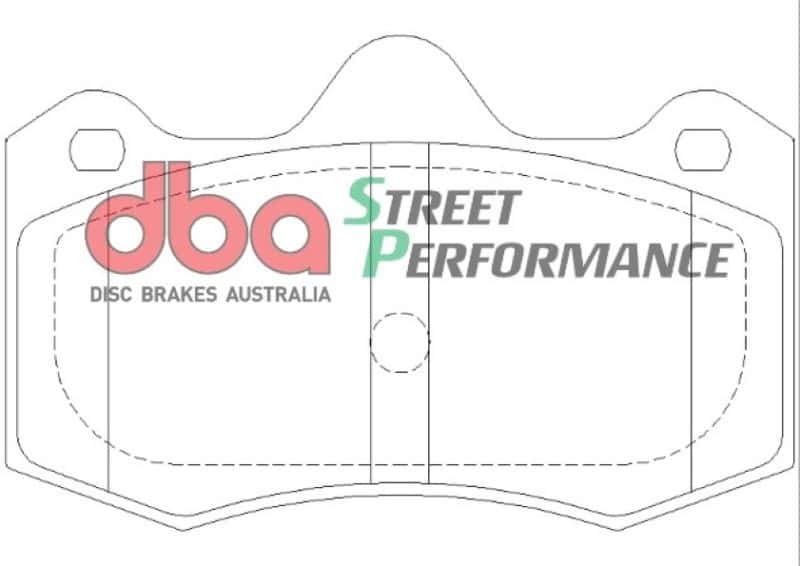 DBA — DBA 10-14 Lotus Evora SP Performance Front Brake Pads
Brake Pad Set - view 1