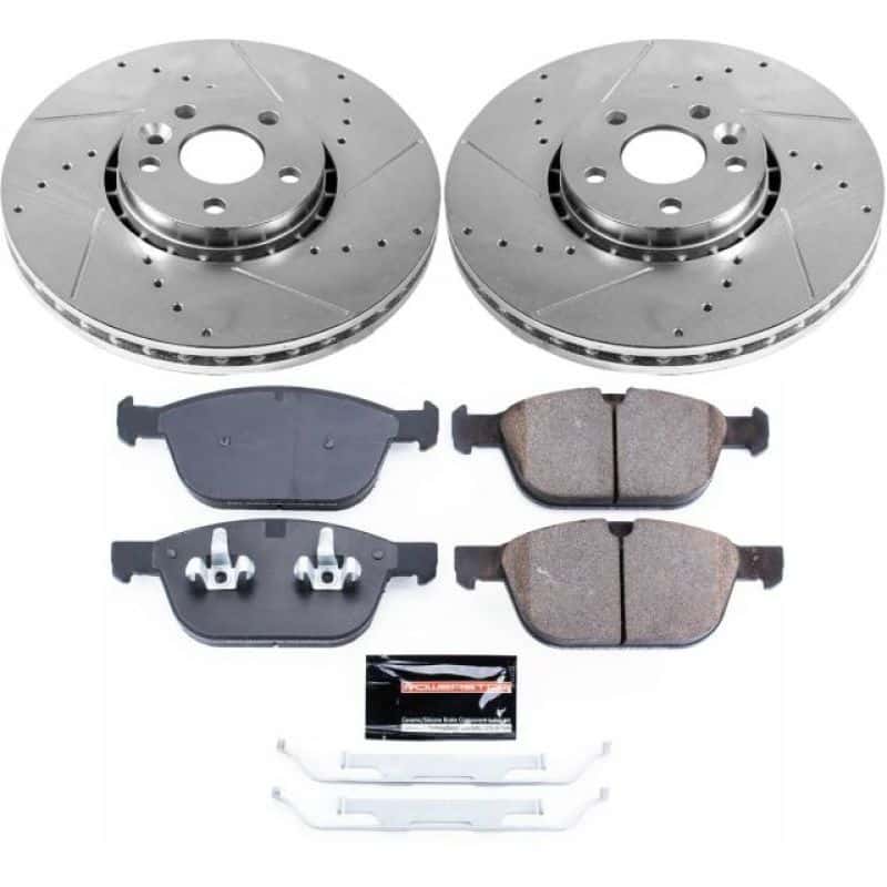 PowerStop — Power Stop 10-15 Volvo XC60 Front Z23 Evolution Sport Brake Kit - view 1