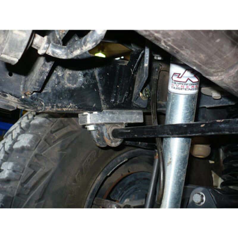 Synergy Mfg — Synergy 07-18 Jeep Wrangler JK/JKU Rear Sway Bar Drop Bracket Kit Billet Alum 1.0in Drop - view 3