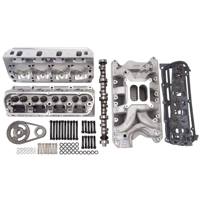Edelbrock — Edelbrock Top End Kit for S/B Ford 351W - 460+ HP w/ RPM Xtreme Heads and Roller Camshaft
POWER PKG - view 1