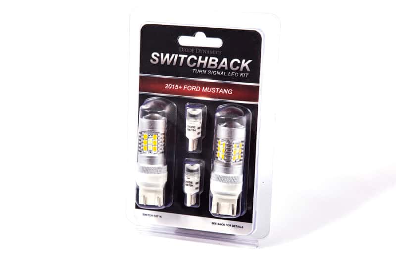 Diode Dynamics — Diode Dynamics 15-17 Ford Mustang Switchback Turn Signal LED Kit - view 3
