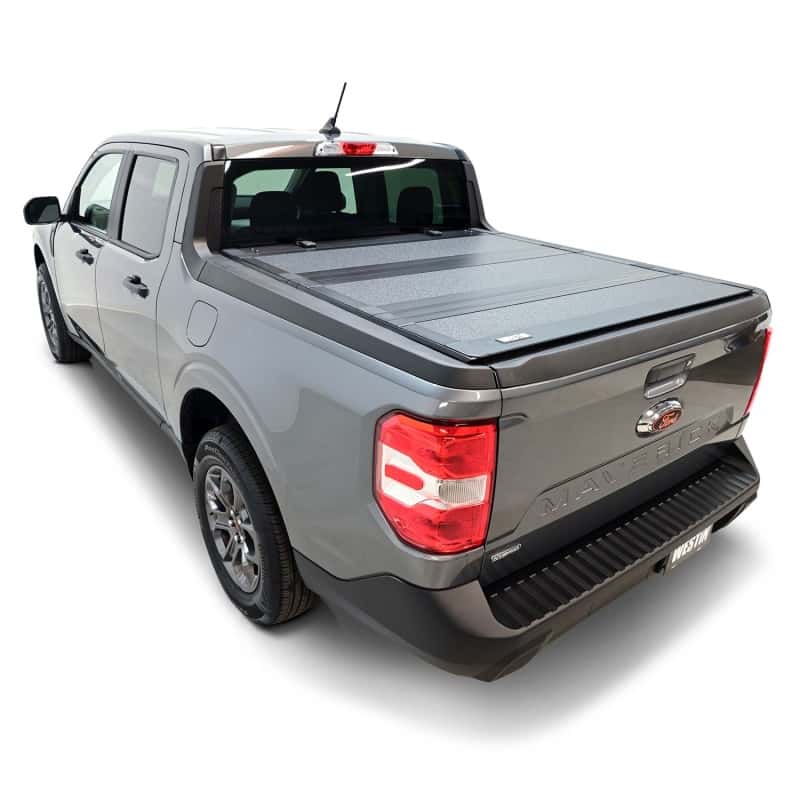 Westin — Westin 22-26 Ford Maverick 4WD 4ft. 6in. Bed Hard Tri-Fold Tonneau Cover - Black
HT-F Tonneau Cover - view 5