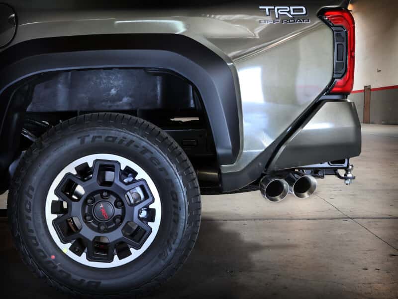 aFe — aFe 2024 Toyota Tacoma L4 2.4L Vulcan Series 2.5-3in 304 SS Steel Cat-Back Exhaust w/Polished Tips
Cat-Back Exhaust - view 5