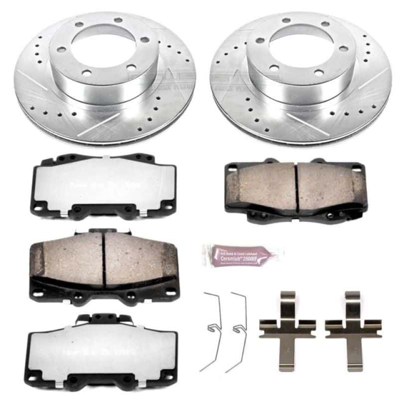 PowerStop — Power Stop 95-02 Toyota 4Runner Front Z36 Truck & Tow Brake Kit - view 1