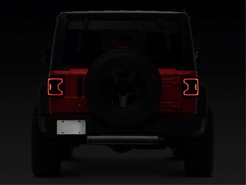 Raxiom — Raxiom 18-23 Jeep Wrangler JL LED Tail Lights- Blk Housing (Smoked Lens)
Lights - view 11