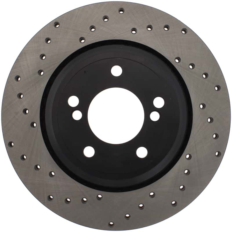 Stoptech — StopTech 01-07 BMW M3 (E46) / 00-04 M5 (E39) Drilled Right Rear Rotor
Cross Drilled Rotor
Disc Brake Rotor - view 7