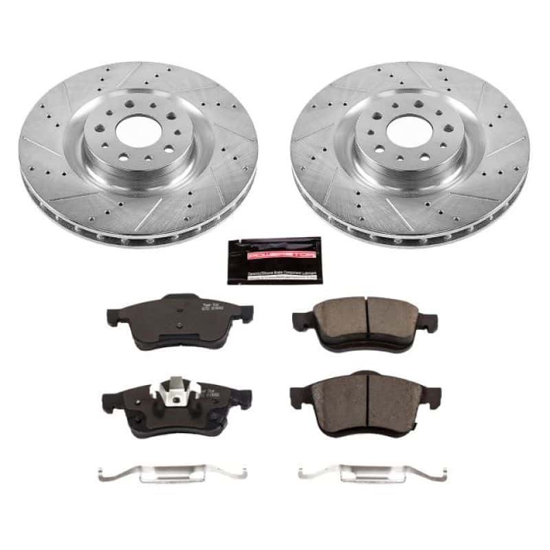 PowerStop — Power Stop 14-19 Fiat 500L Front Z23 Evolution Sport Brake Kit - view 1