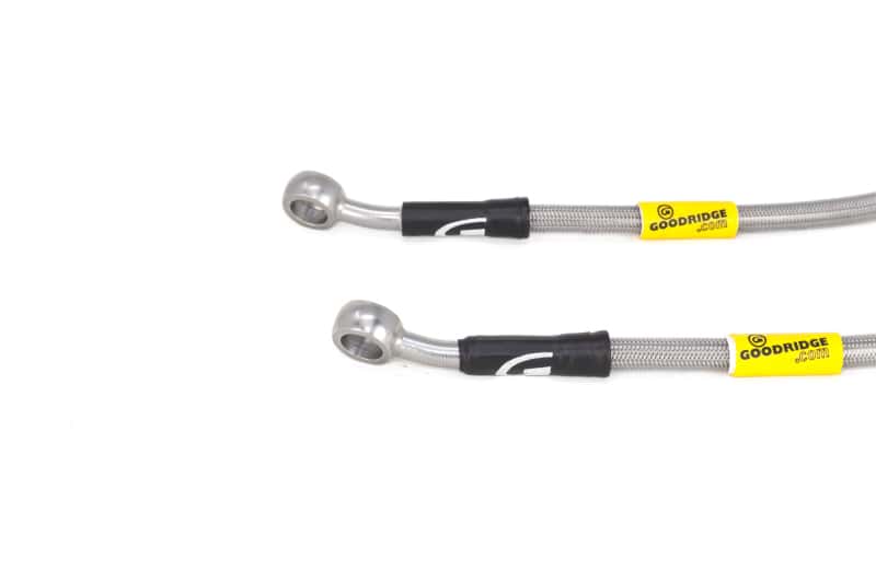 Goodridge — Goodridge 13-15 Nissan Sentra w/ Rear Disc Brakes SS Brake Line Kit
Brake Hose Kit - view 6