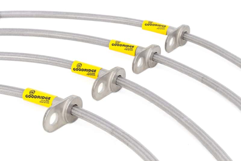 Goodridge — Goodridge 00-05 Toyota MR2 Spyder Stainless Steel Brake Line Kit
Brake Hose Kit - view 4