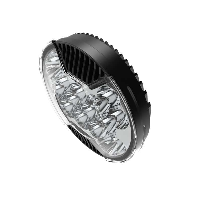KC HiLiTES — KC HiLiTES SlimLite 8in. LED Light Shield (Shield Only) - Clear - view 15