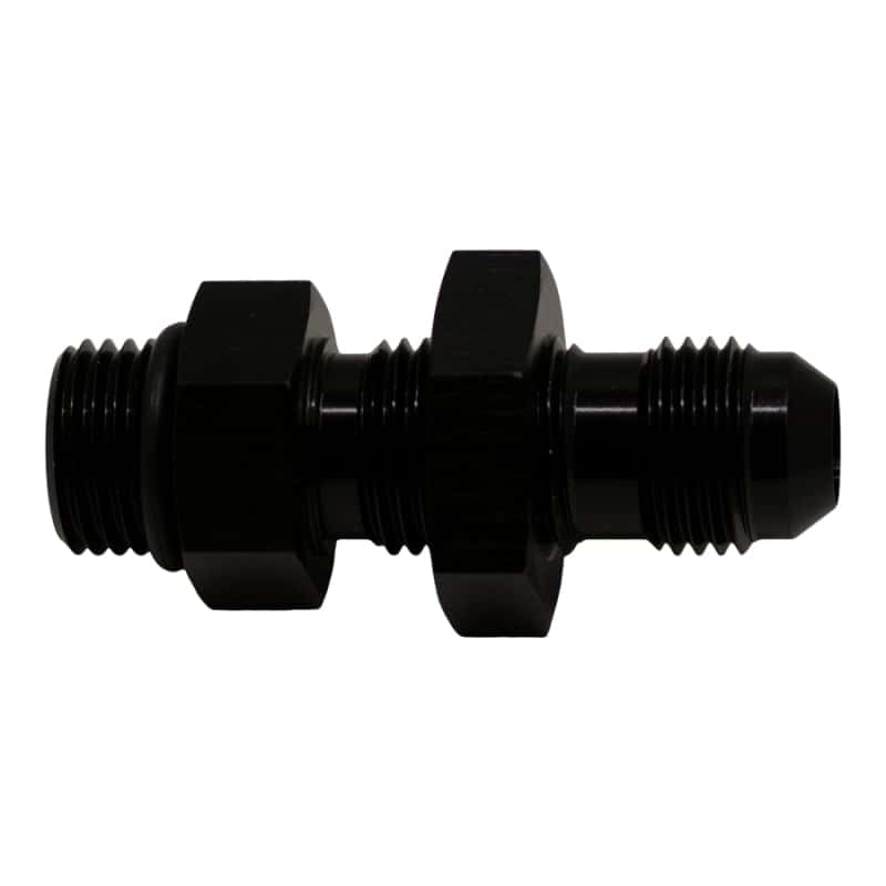 DeatschWerks — DeatschWerks 6AN O-Ring Male to 6AN Male Flare Bulkhead Include Nut - Anodized Matte Black
Lines & Fittings - view 1