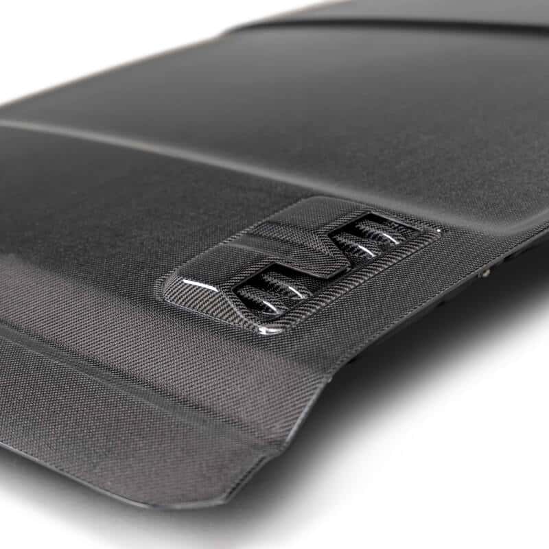 Anderson Composites — Anderson Composites 2024+ Ford Ranger Raptor Type-OE Carbon Fiber Hood - view 6