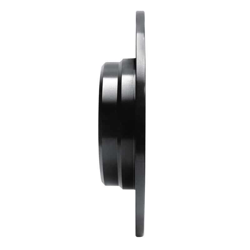 R1 Concepts — R1 91-01 BMW 740IL Rear Left Drilled & Slotted Black Brake Rotor
R1 Brake Rotor Drill - view 3