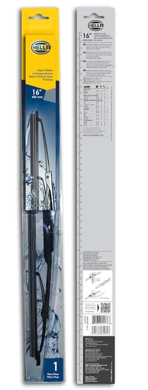 Hella — Hella Standard Wiper Blade 16in - Single
WIPER BLADE 16 '' ST - view 9