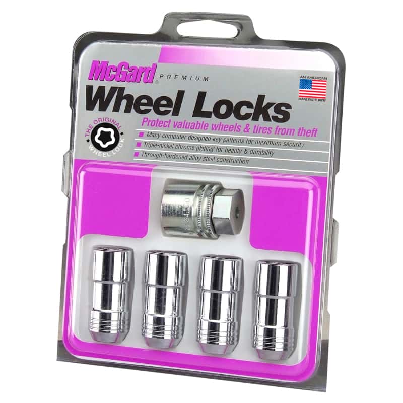 McGard — McGard Wheel Lock Nut Set - 4pk. (Cone Seat) M12X1.75 / 13/16 Hex / 1.815in. Length - Chrome - view 6