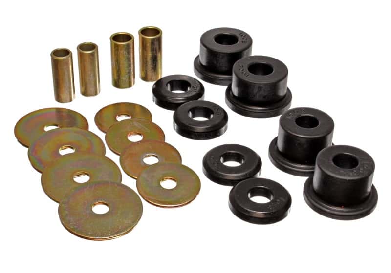 Energy Suspension — Energy Suspension 90-94 Mitsubishi Eclipse FWD Black Sub-Frame Bushing Set
SuspSbfrBshngKt - view 1