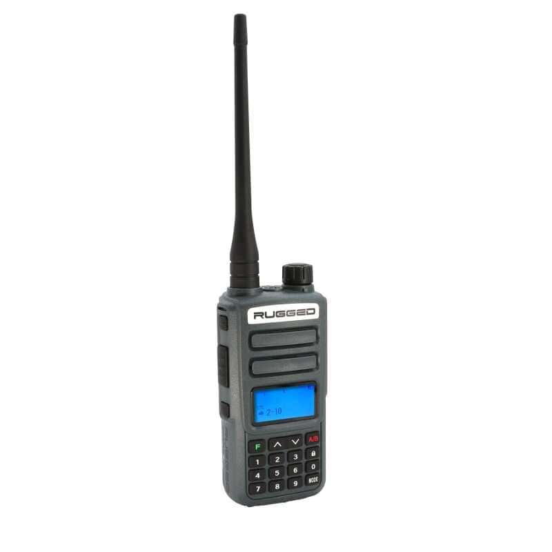 Rugged Radios — Rugged Radios Rugged GMR2 PLUS - GMRS / FRS Two Way Handheld Radio Grey - view 2