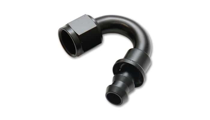 Vibrant — Vibrant -12AN Push-ON 150 Degree Hose End Fitting
12AN150DegPshOnHsEnd
-12AN150DegPushOnFtg
AN Fitting - view 4