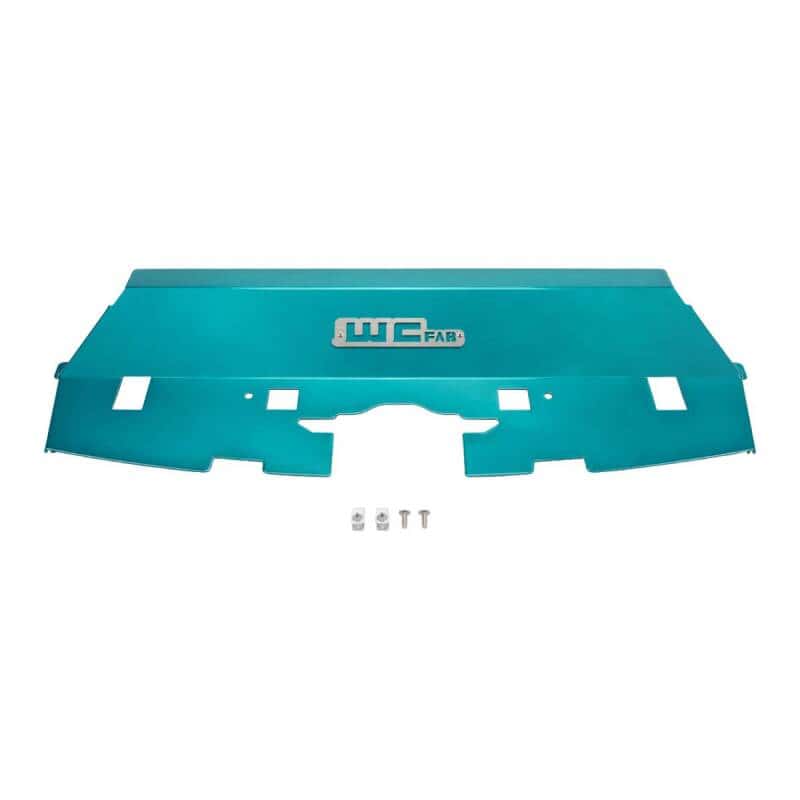 Wehrli — Wehrli 13-18 Cummins Fabricated Aluminum Radiator Cover - Candy Teal
Rad Cvr 13-18 CT - view 1